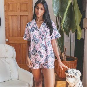 EUC Printfresh Tiger Queen Sleep Short Set - Medium
